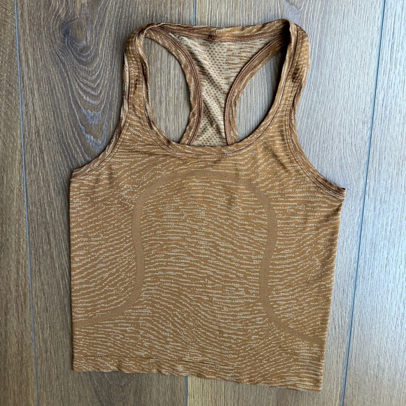 lululemon athletica Racerback Tank Top in Rust Brown - Picture 5 of 11